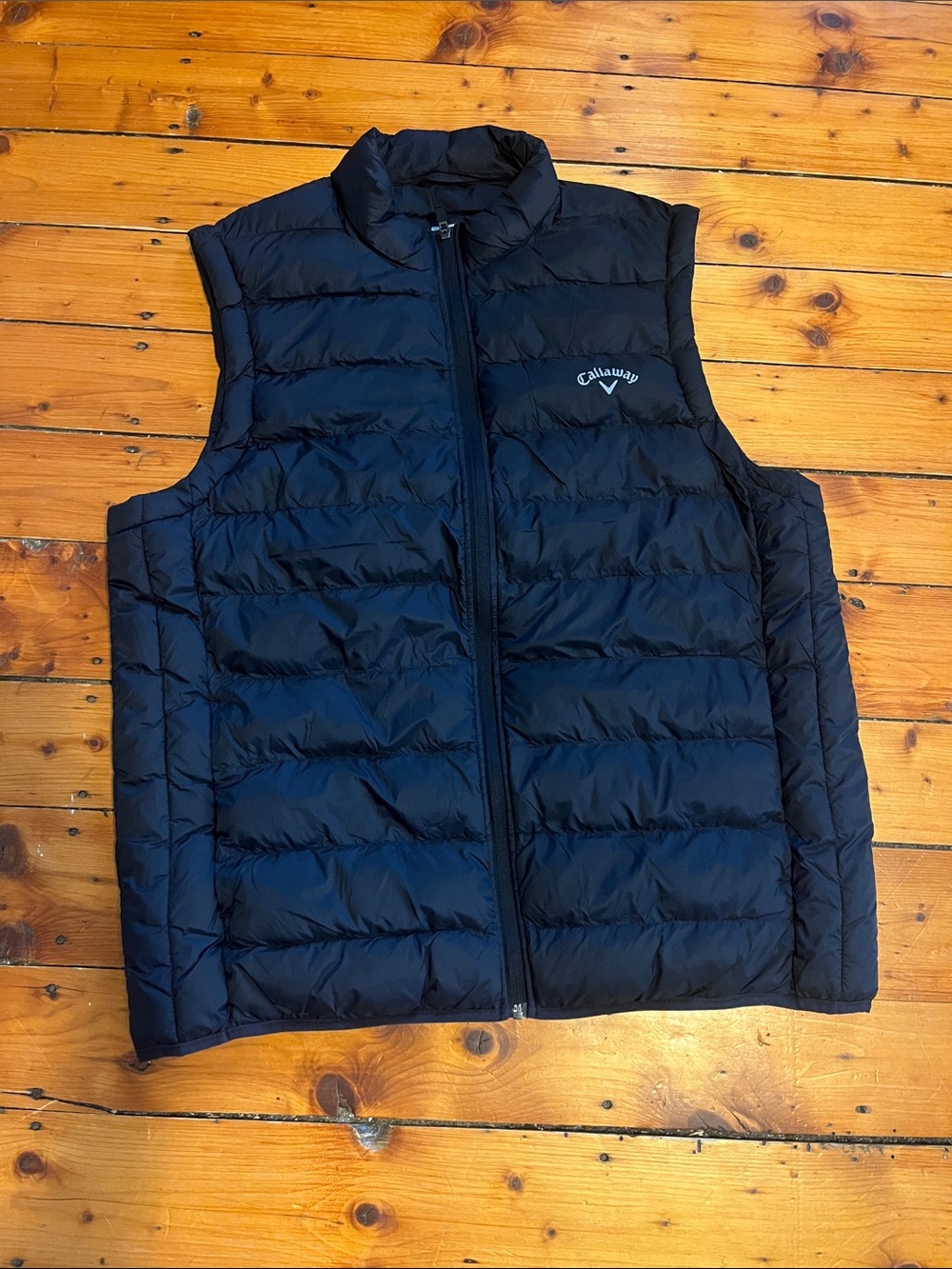 Callaway Black Quilted Puffer Vest - Men's